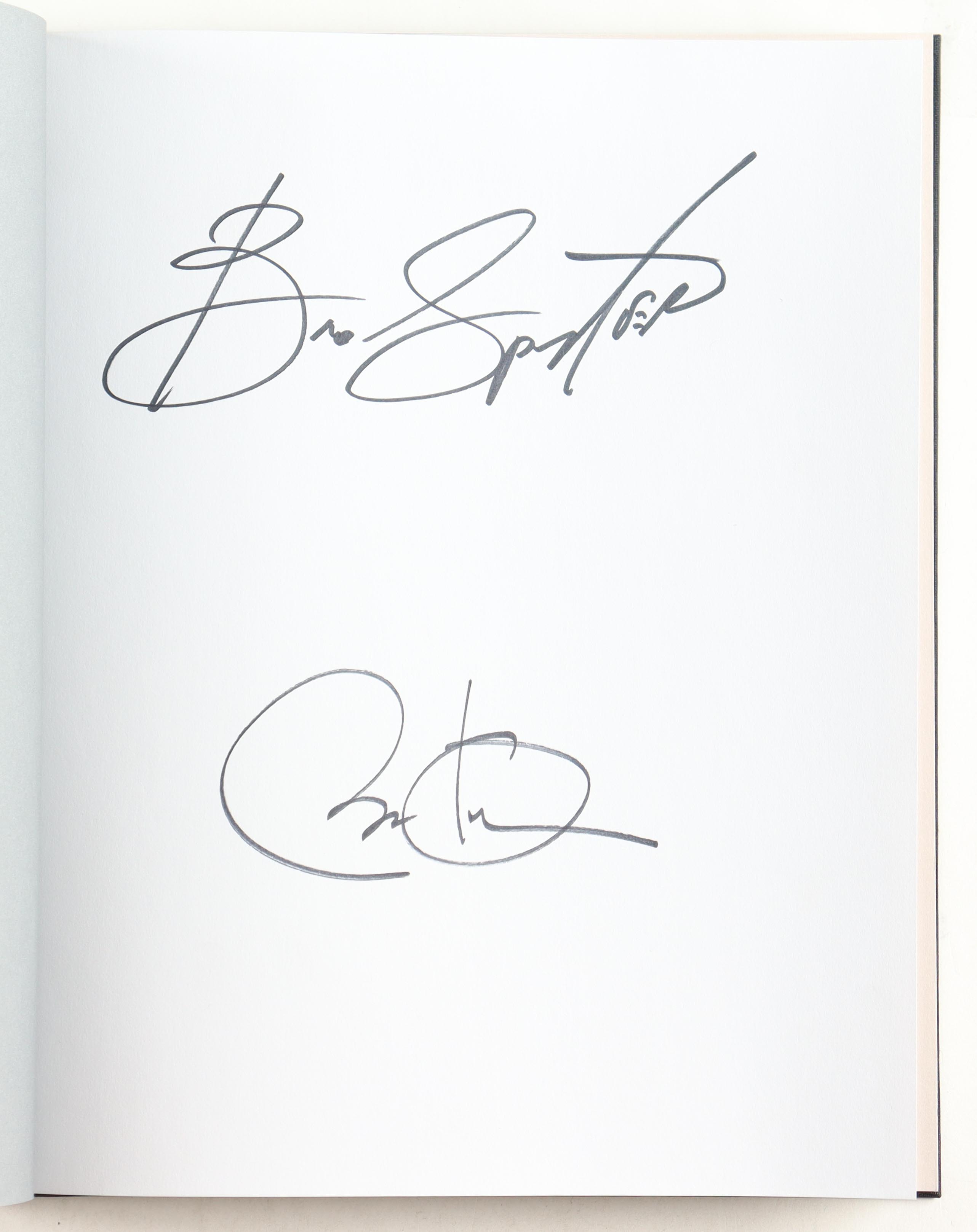 Bruce Springsteen & Barack Obama Dual Signed "Renegades: Born in the USA" Hardcover Book (Beckett LOA) at PristineAuction.com Bruce Springsteen & Barack Obama Dual Signed "Renegades: Born in the USA" Hardcover Book (Beckett LOA) at PristineAuction.com