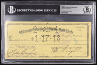 Chicago Cubs Original Check from 1918 Signed by Walter Craighead, John O. Seys & Charles Weeghman (Beckett Encapsulated) at PristineAuction.com