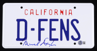Michael Douglas Signed "Falling Down" California License Plate (Beckett) at PristineAuction.com