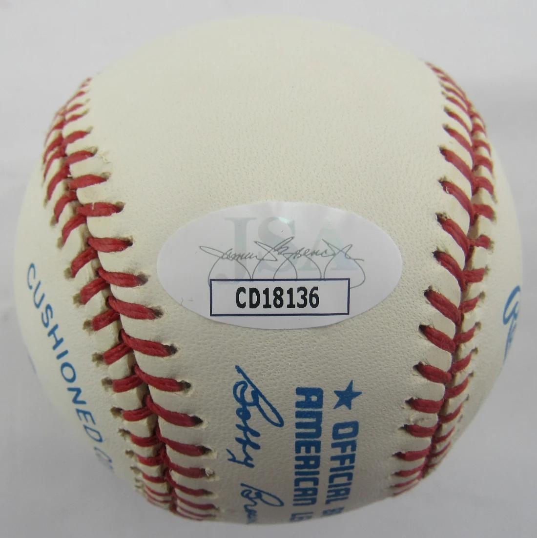 Bobby Murcer Signed OAL Baseball (JSA) at PristineAuction.com Bobby Murcer Signed OAL Baseball (JSA) at PristineAuction.com