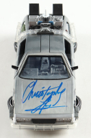 Christopher Lloyd Signed "Back to the Future" DeLorean Time Machine 1:24 Scale Die-Cast Car (Beckett) at PristineAuction.com