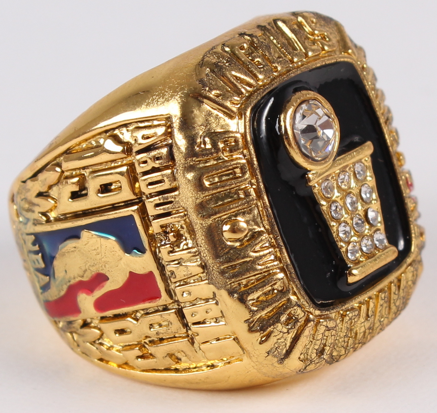 Kareem Abdul-Jabbar Los Angeles Lakers High Quality Replica 1985 NBA Finals World Championship Ring at PristineAuction.com Kareem Abdul-Jabbar Los Angeles Lakers High Quality Replica 1985 NBA Finals World Championship Ring at PristineAuction.com