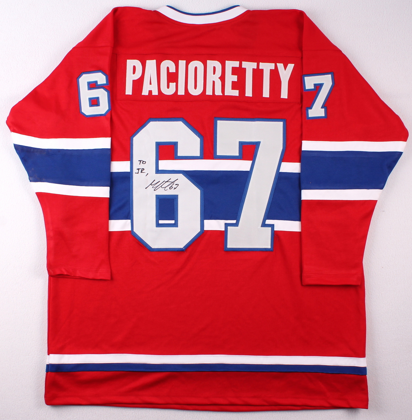 Max Pacioretty Signed Canadiens Jersey (PA LOA) at PristineAuction.com Max Pacioretty Signed Canadiens Jersey (PA LOA) at PristineAuction.com