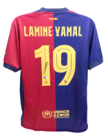 Lamine Yamal Signed Barcelona Nike Jersey (Beckett) at PristineAuction.com