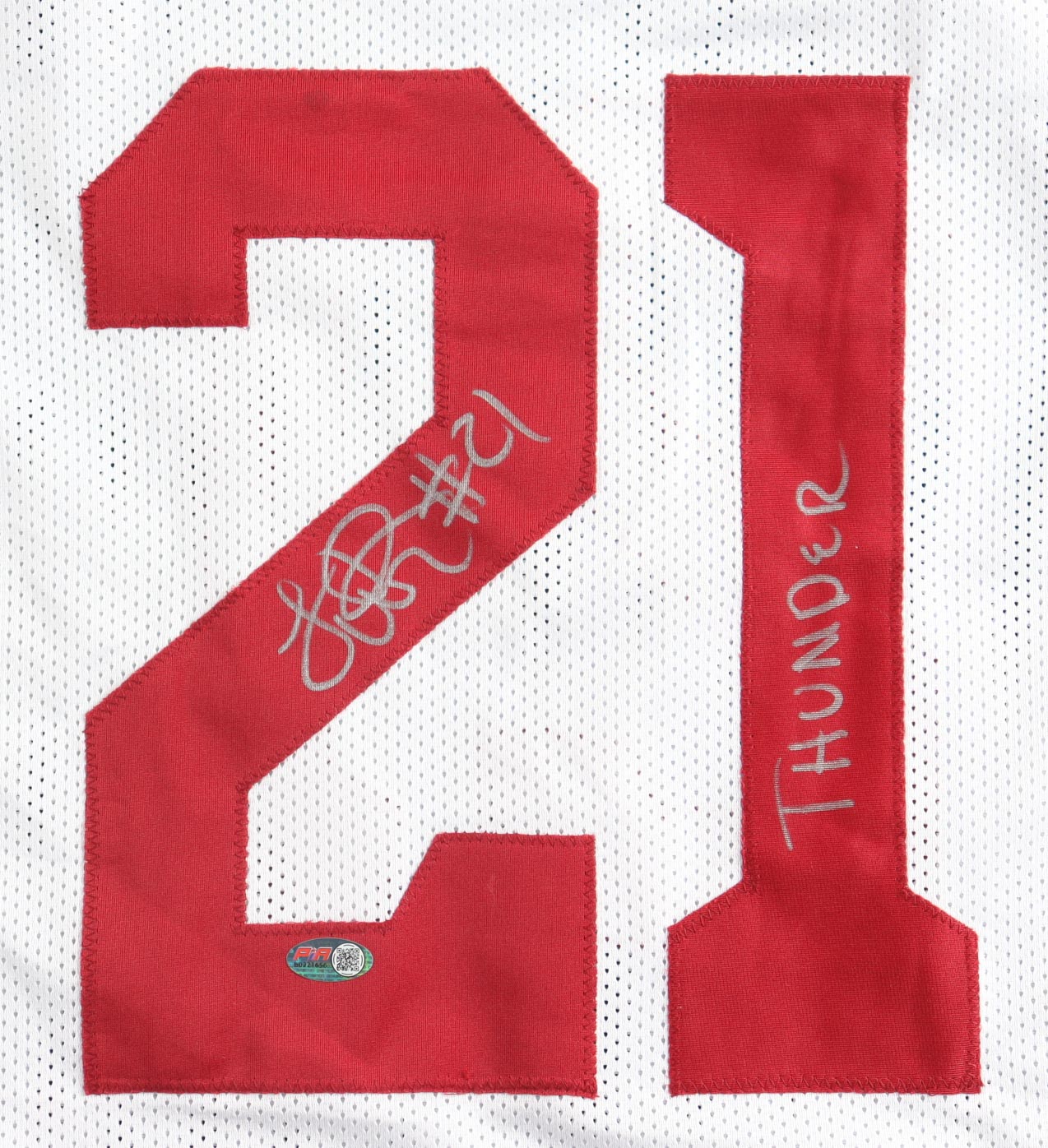 LenDale White Signed Jersey Inscribed "Thunder" (PIA) at PristineAuction.com LenDale White Signed Jersey Inscribed "Thunder" (PIA) at PristineAuction.com