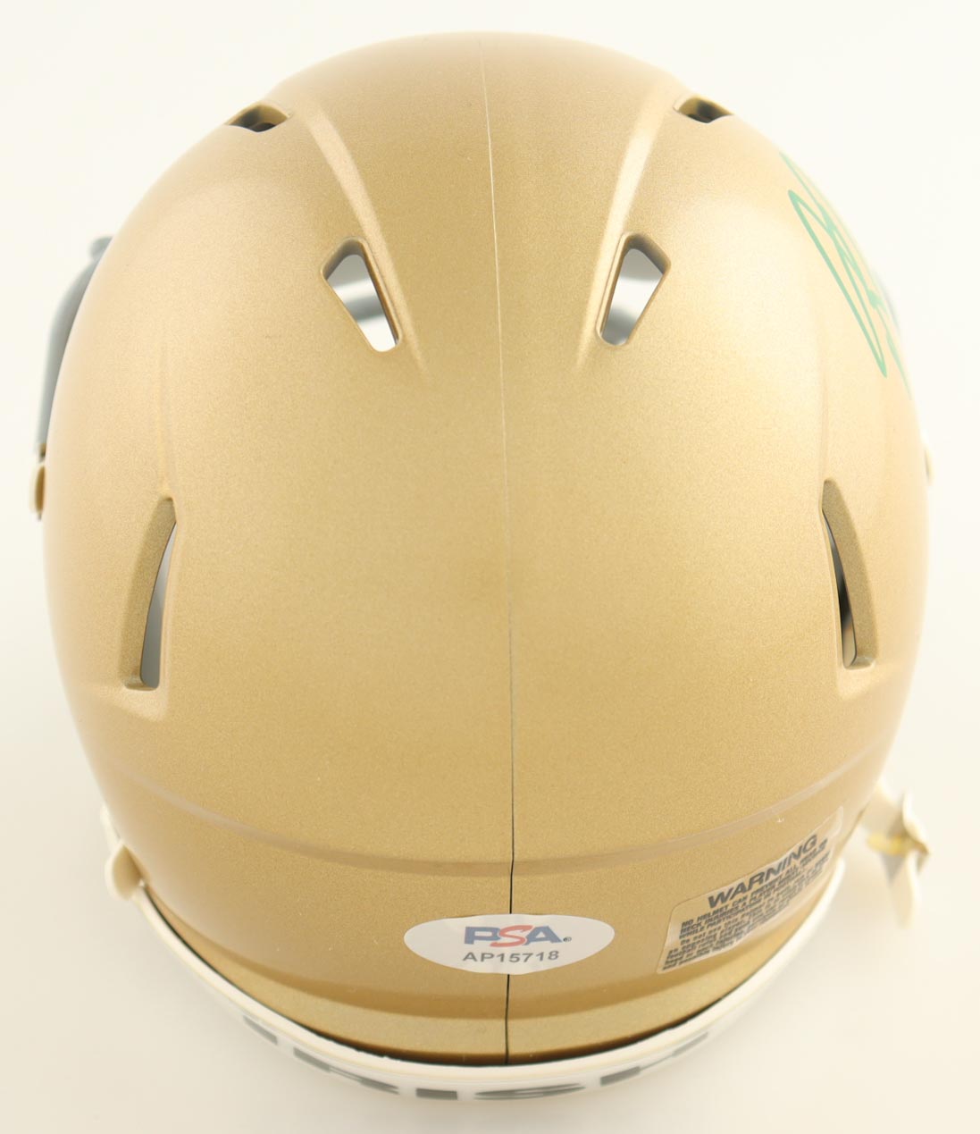 Riley Leonard Signed Notre Dame Fighting Irish Speed Mini Helmet (PSA) at PristineAuction.com Riley Leonard Signed Notre Dame Fighting Irish Speed Mini Helmet (PSA) at PristineAuction.com