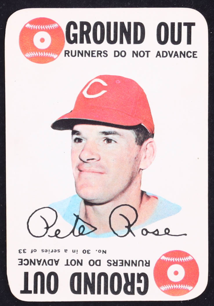 Pete Rose 1968 Topps Baseball Game Card Pristine Auction