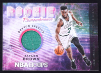 Jaylen Brown 2018-19 Hoops Rookie Remembrance Relics #12 at PristineAuction.com