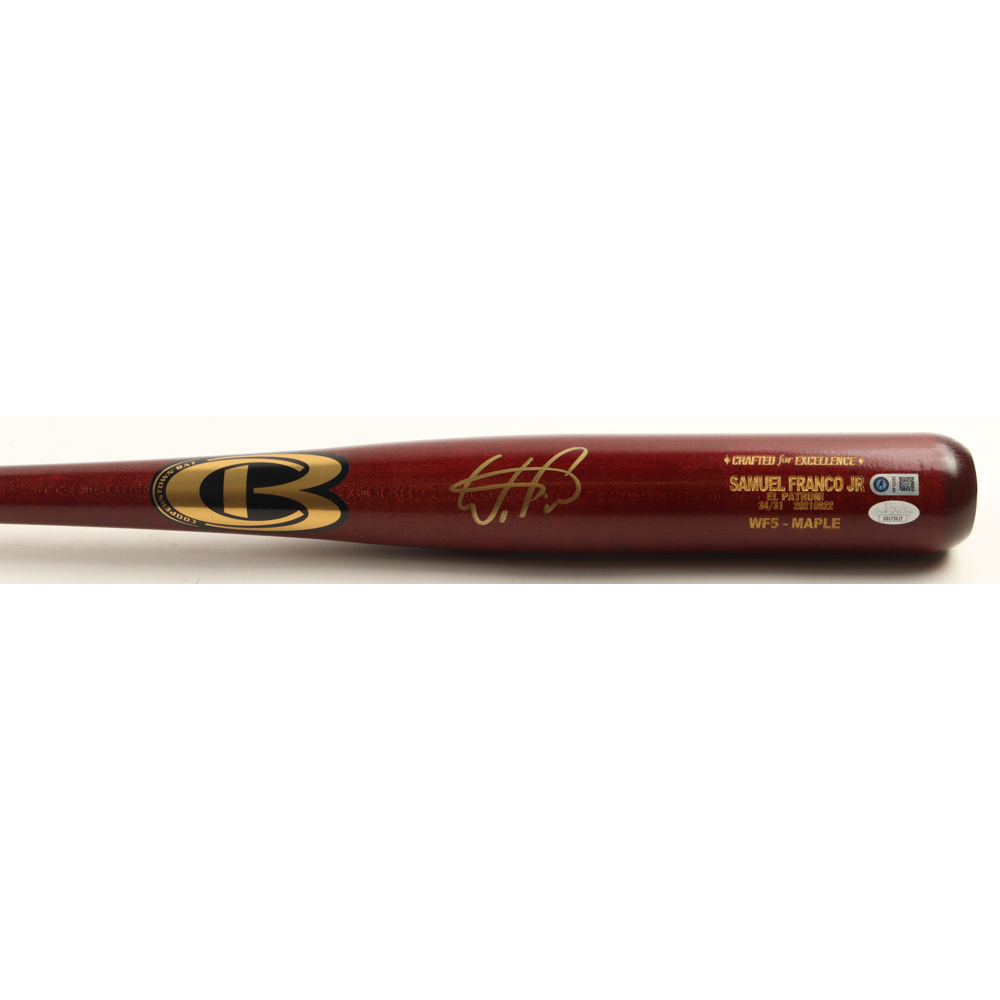 Wander Franco Signed Cooperstown Baseball Bat (JSA & Franco) at PristineAuction.com