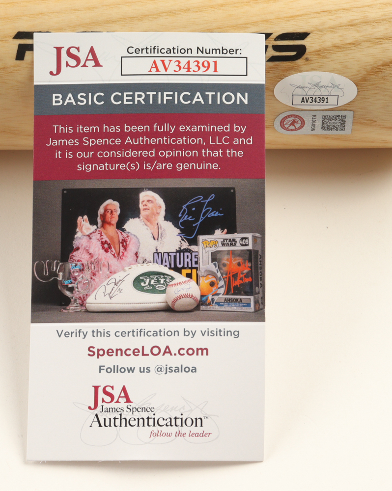 Nolan Gorman Signed Rawlings Pro Baseball Bat (JSA & Gorman) at PristineAuction.com Nolan Gorman Signed Rawlings Pro Baseball Bat (JSA & Gorman) at PristineAuction.com