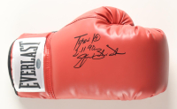 James "Buster" Douglas Signed Everlast Boxing Glove Inscribed "Tyson KO 2-11-90" (Schwartz) at PristineAuction.com