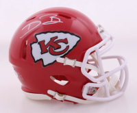 Dwayne Bowe Signed Chiefs Speed Mini Helmet (JSA) at PristineAuction.com