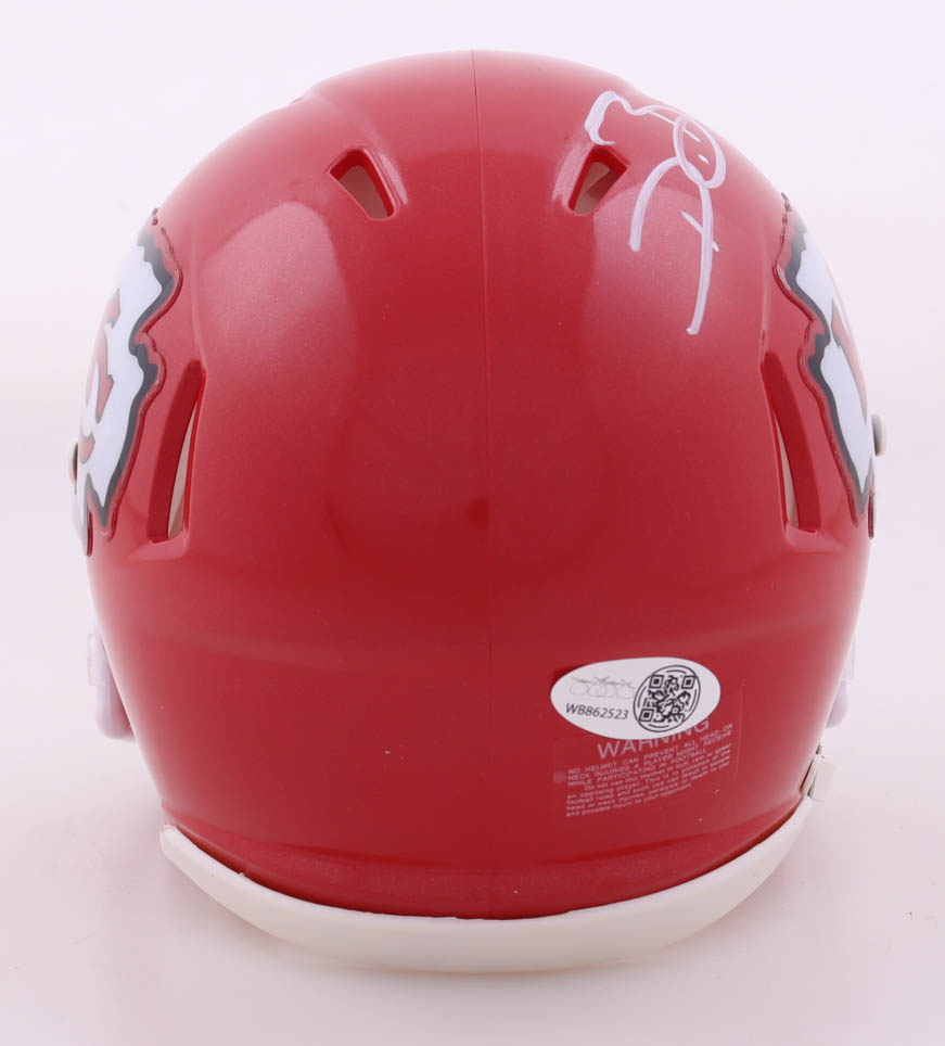 Dwayne Bowe Signed Chiefs Speed Mini Helmet (JSA) at PristineAuction.com Dwayne Bowe Signed Chiefs Speed Mini Helmet (JSA) at PristineAuction.com