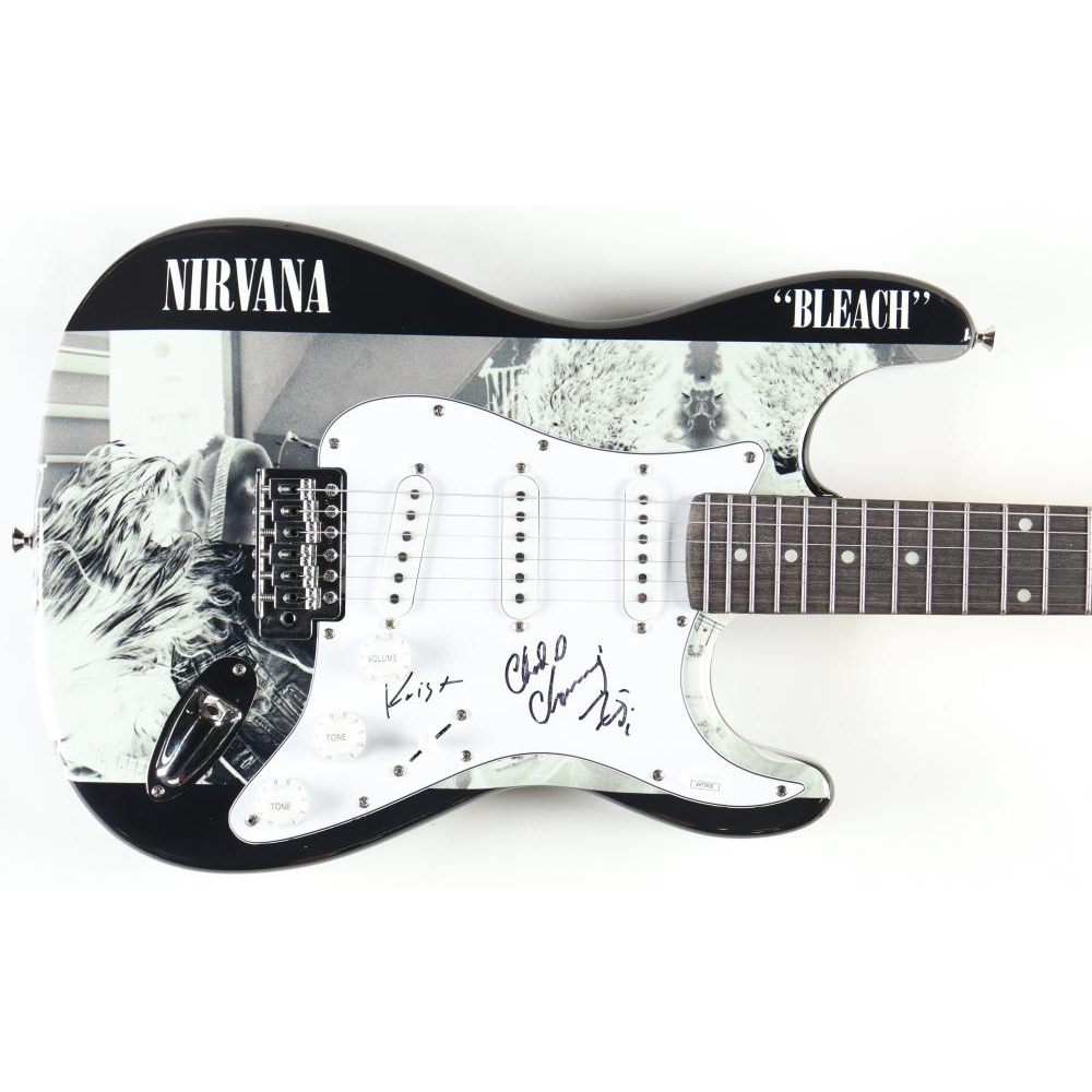 Chad Channing & Krist Novoselic Signed 