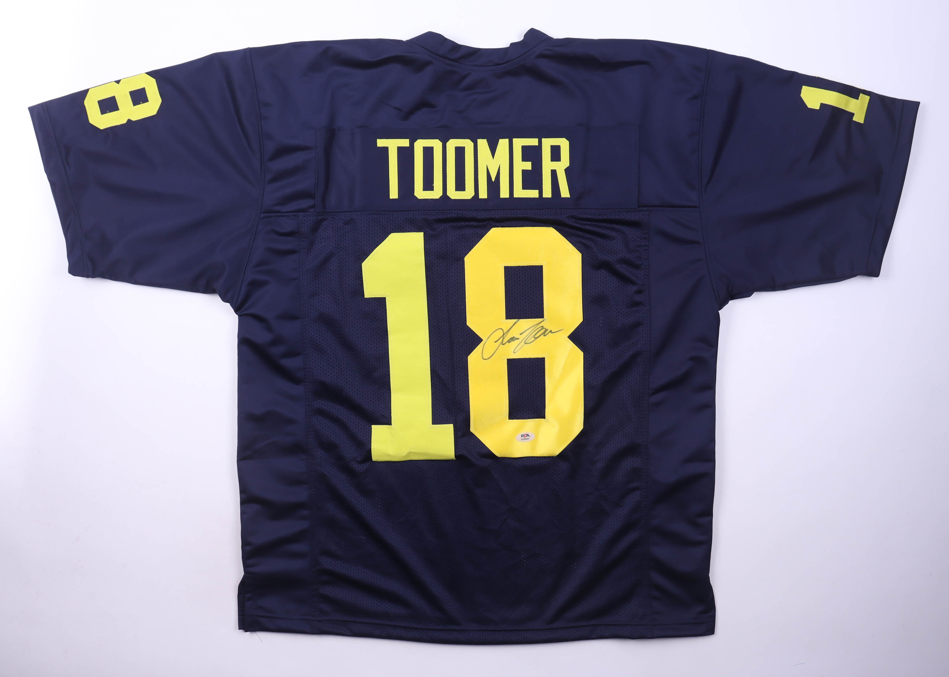 Amani Toomer Signed Jersey (PSA) at PristineAuction.com Amani Toomer Signed Jersey (PSA) at PristineAuction.com