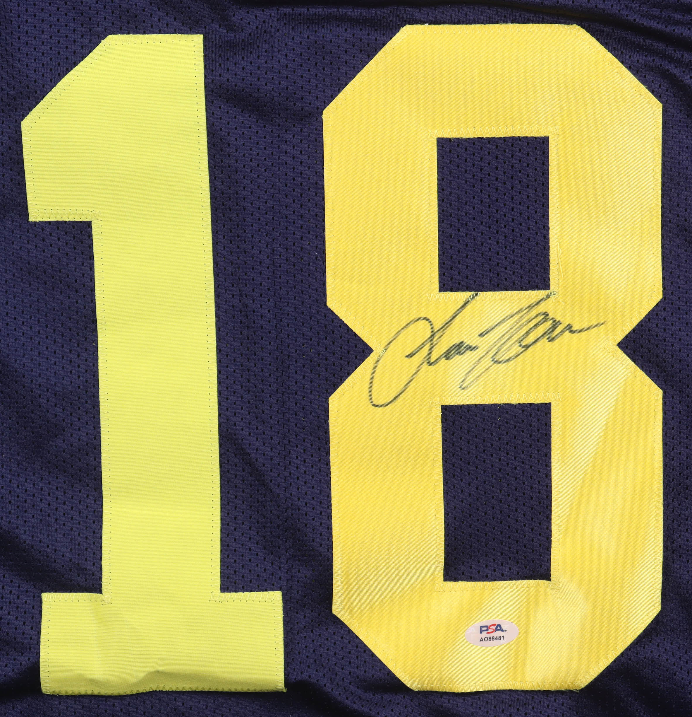 Amani Toomer Signed Jersey (PSA) at PristineAuction.com Amani Toomer Signed Jersey (PSA) at PristineAuction.com