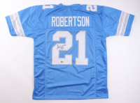 Amik Robertson Signed Jersey (Beckett) at PristineAuction.com