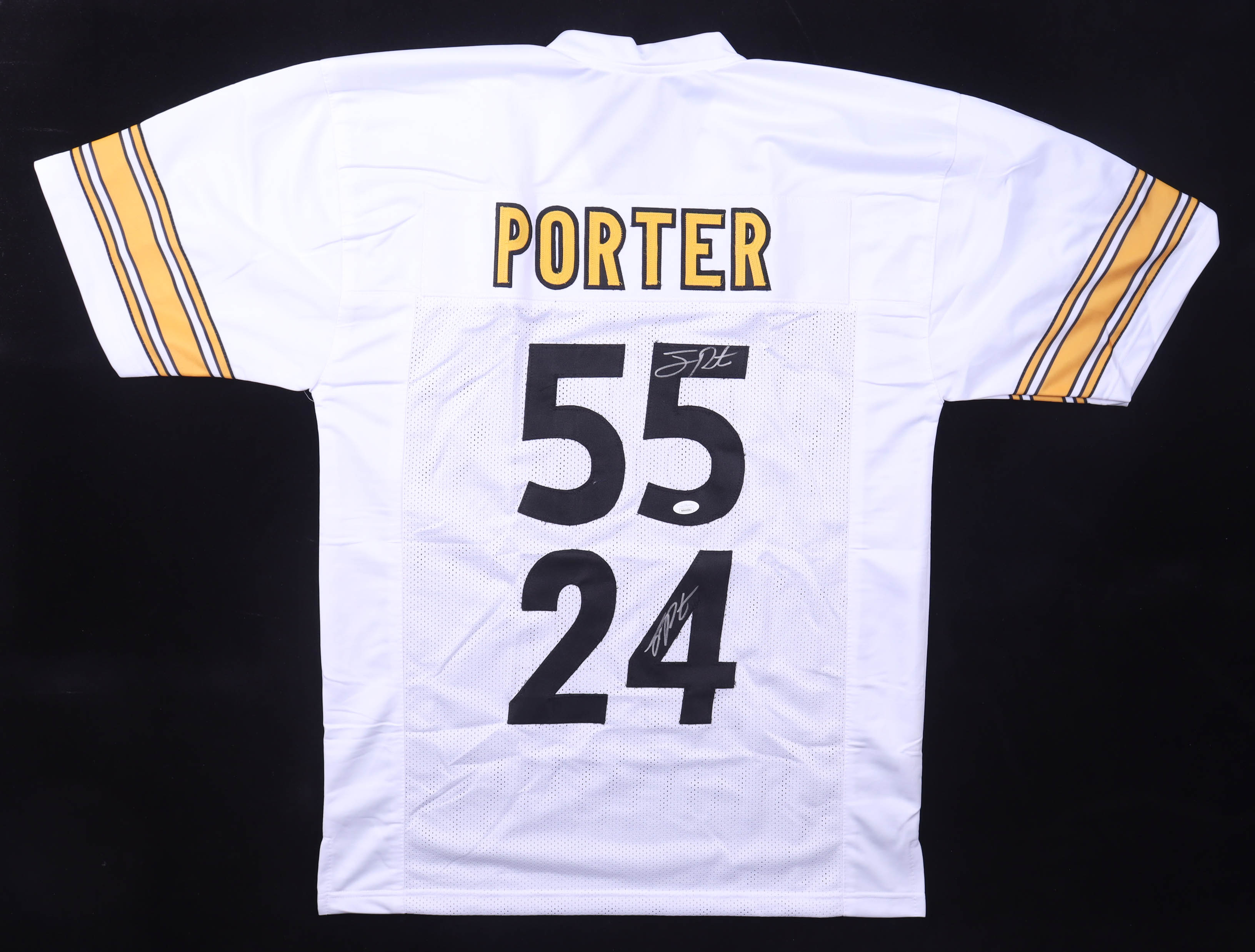 Joey Porter Sr. & Joey Porter Jr. Signed Jersey (JSA) at PristineAuction.com Joey Porter Sr. & Joey Porter Jr. Signed Jersey (JSA) at PristineAuction.com