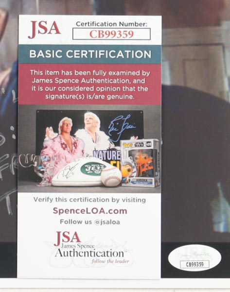 Teri McMinn Signed "The Texas Chainsaw Massacre" 8.5x11 Photo Inscribed "Let's Go!!" & "From: Pam" (JSA) at PristineAuction.com Teri McMinn Signed "The Texas Chainsaw Massacre" 8.5x11 Photo Inscribed "Let's Go!!" & "From: Pam" (JSA) at PristineAuction.com