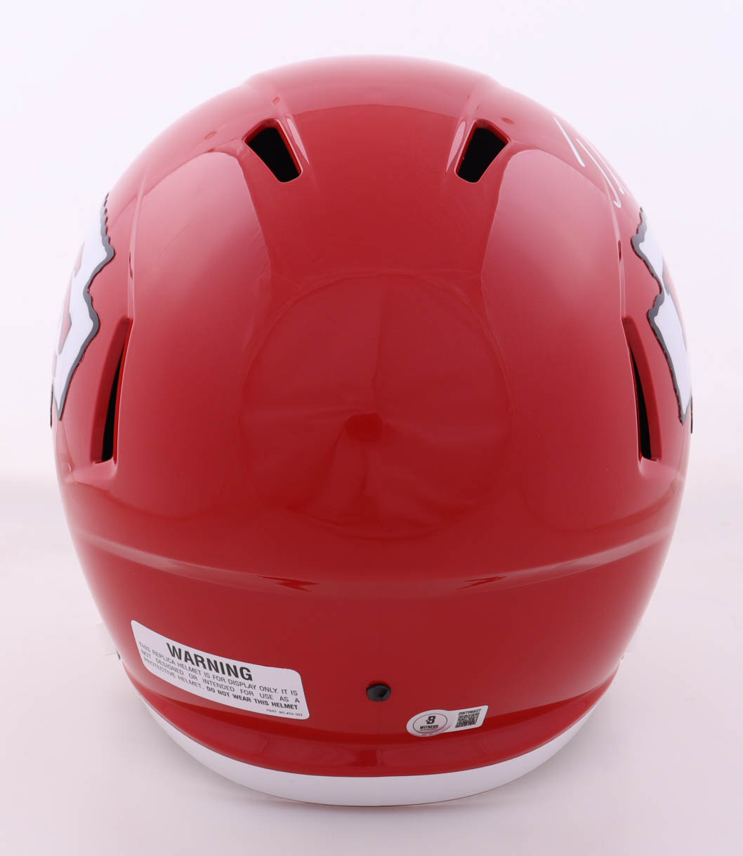 Jamaal Charles Signed Chiefs Full-Size Speed Helmet (Beckett) at PristineAuction.com Jamaal Charles Signed Chiefs Full-Size Speed Helmet (Beckett) at PristineAuction.com