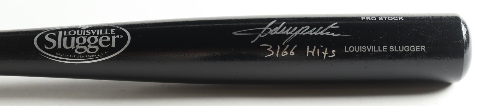 Adrian Beltre Signed Louisville Slugger Baseball Bat Inscribed "3166 Hits" (Beckett) at PristineAuction.com Adrian Beltre Signed Louisville Slugger Baseball Bat Inscribed "3166 Hits" (Beckett) at PristineAuction.com