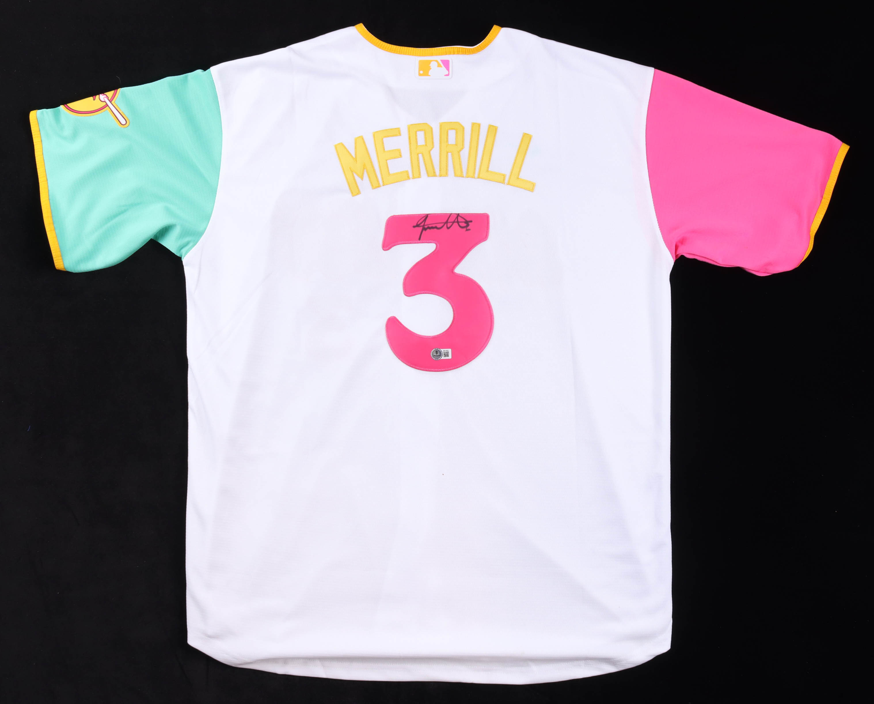 Jackson Merrill Signed Jersey (Beckett) at PristineAuction.com Jackson Merrill Signed Jersey (Beckett) at PristineAuction.com