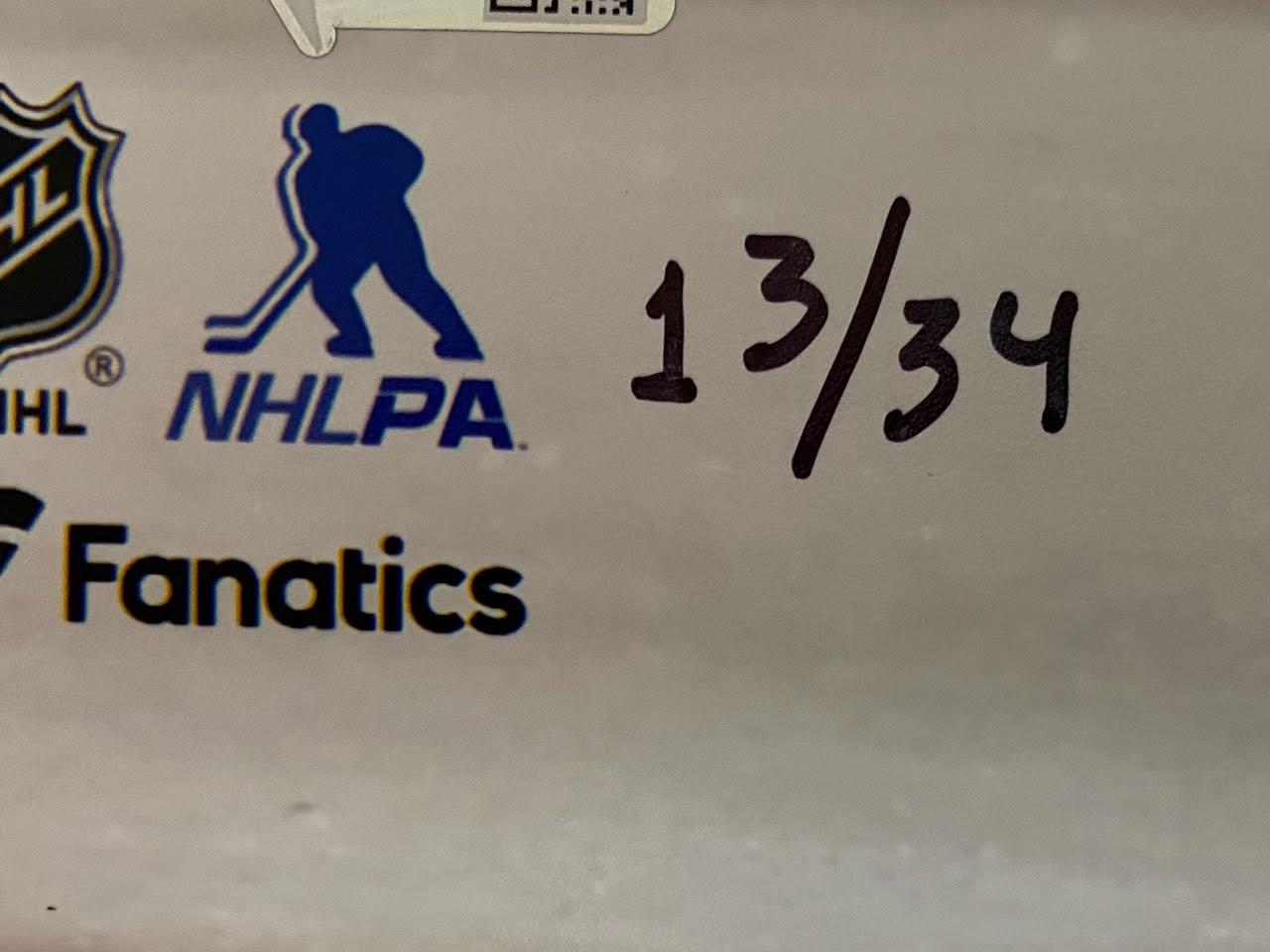 Kaapo Kahkonen Signed LE Wild 16x20 Photo Inscribed "NHL Debut 11/26/19" (Fanatics) at PristineAuction.com Kaapo Kahkonen Signed LE Wild 16x20 Photo Inscribed "NHL Debut 11/26/19" (Fanatics) at PristineAuction.com