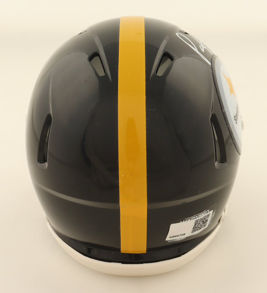 Payton Wilson Signed Steelers Speed Mini Helmet (TSE) at PristineAuction.com Payton Wilson Signed Steelers Speed Mini Helmet (TSE) at PristineAuction.com