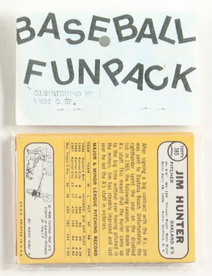 1968 Topps Baseball Card Fun Pack with (10) Cards at PristineAuction.com 1968 Topps Baseball Card Fun Pack with (10) Cards at PristineAuction.com