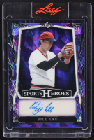 Bill "Spaceman" Lee 2025 Leaf Sports Heroes Autographs Purple Crystal #BABL1 #7/15 at PristineAuction.com
