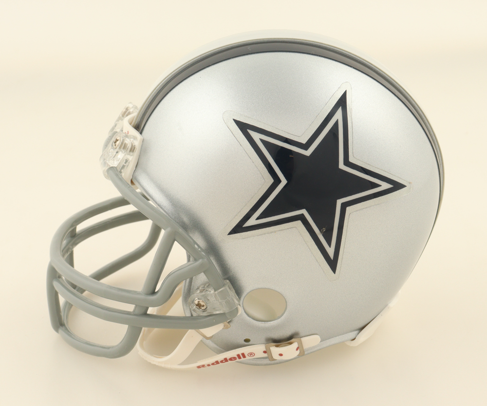Troy Aikman Signed Cowboys Mini Helmet (Beckett & Aikman) at PristineAuction.com Troy Aikman Signed Cowboys Mini Helmet (Beckett & Aikman) at PristineAuction.com