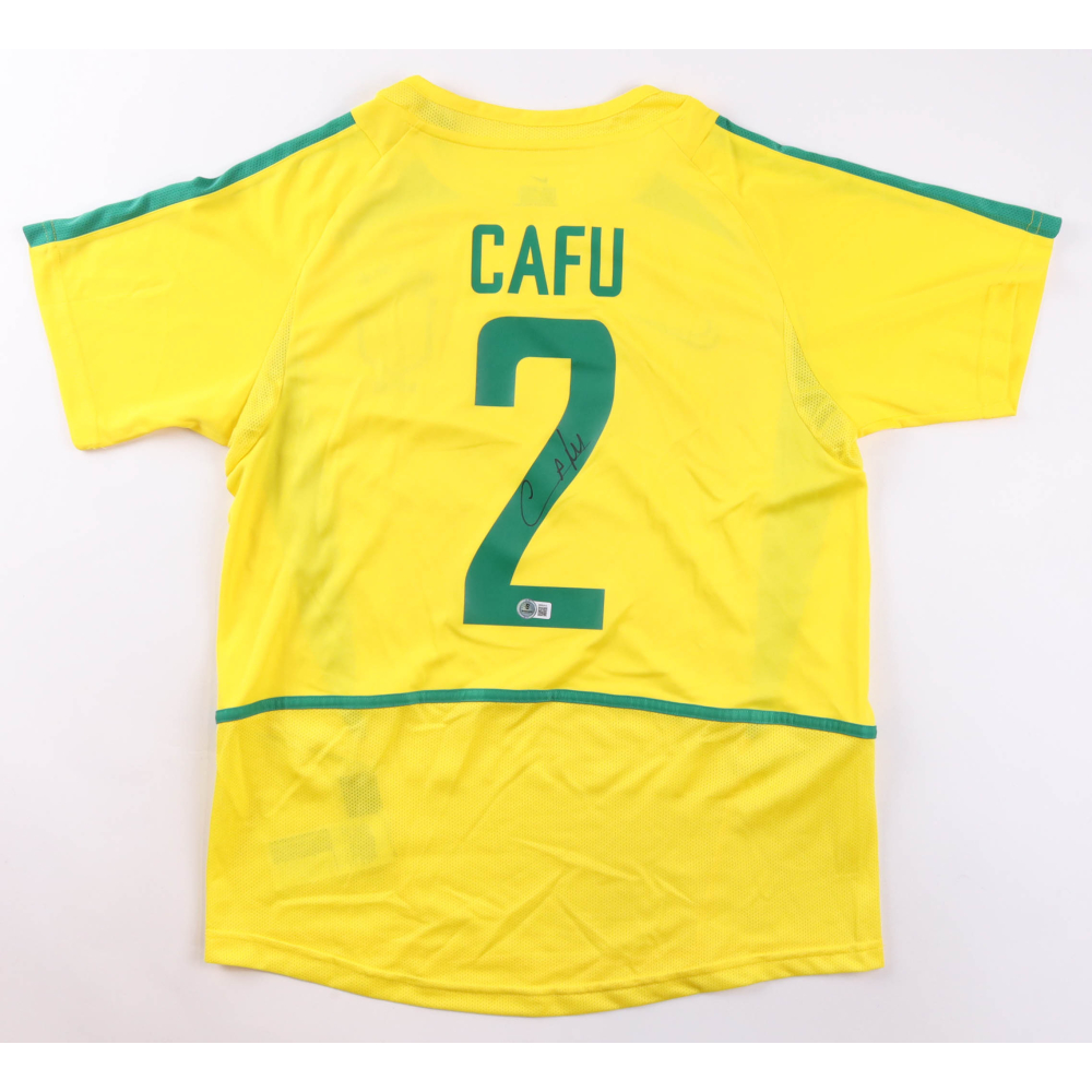Cafu Signed Jersey (Beckett) at PristineAuction.com Cafu Signed Jersey (Beckett) at PristineAuction.com