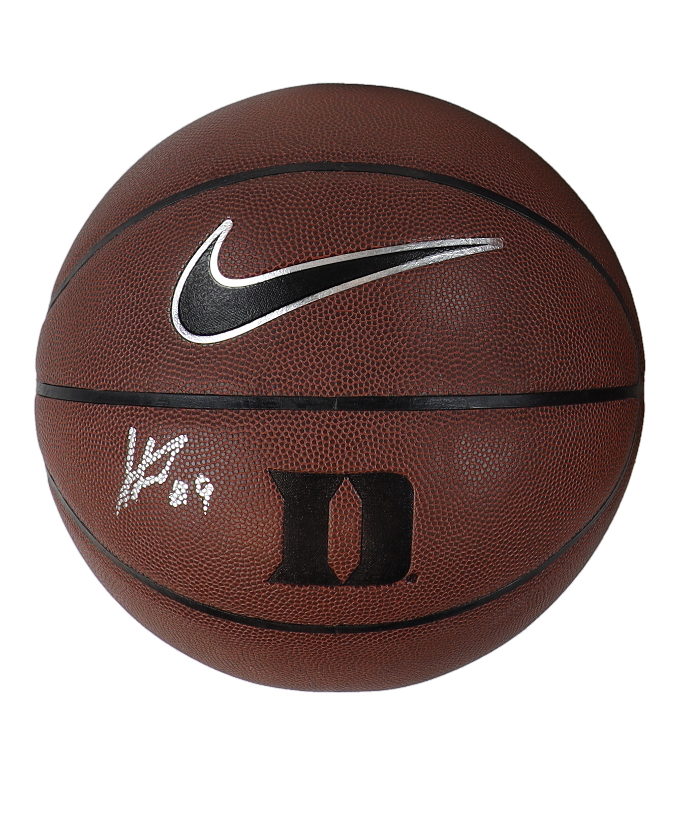 Khaman Maluach Signed Duke Blue Devils Logo Nike Basketball (Beckett) at PristineAuction.com Khaman Maluach Signed Duke Blue Devils Logo Nike Basketball (Beckett) at PristineAuction.com