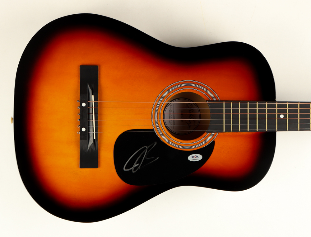 Joe Bonamassa Signed 38" Acoustic Guitar (PSA) at PristineAuction.com Joe Bonamassa Signed 38" Acoustic Guitar (PSA) at PristineAuction.com