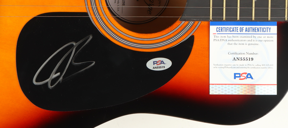 Joe Bonamassa Signed 38" Acoustic Guitar (PSA) at PristineAuction.com Joe Bonamassa Signed 38" Acoustic Guitar (PSA) at PristineAuction.com