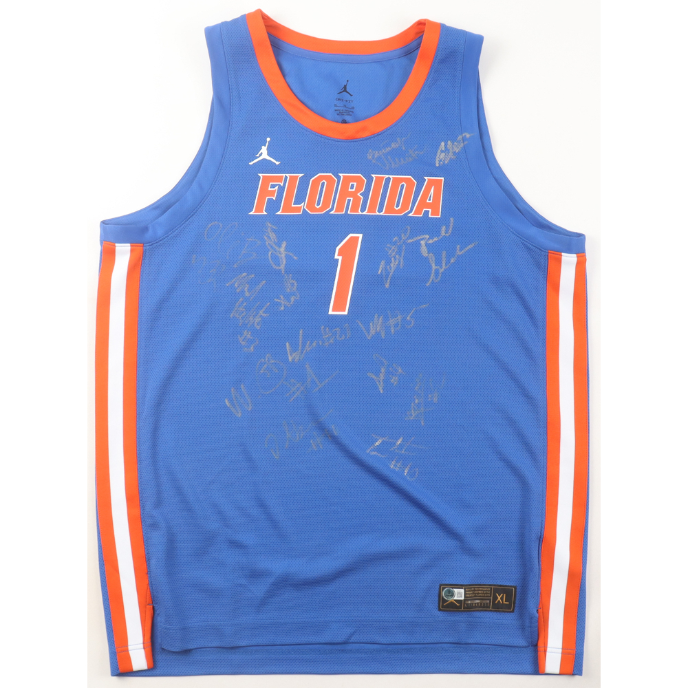 2025 Florida Gators Jordan Authentic Team-Signed Jersey by (15