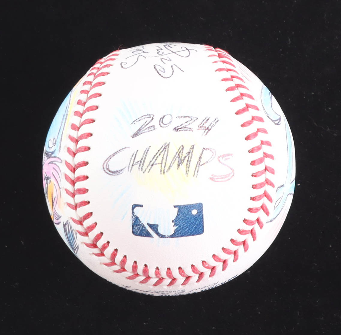 Guy Gilchrist Signed OML Baseball With Original Jim Henson's "The Muppets" Character Sketches & Multiple Inscriptions | Dodgers (PA) at PristineAuction.com Guy Gilchrist Signed OML Baseball With Original Jim Henson's "The Muppets" Character Sketches & Multiple Inscriptions | Dodgers (PA) at PristineAuction.com