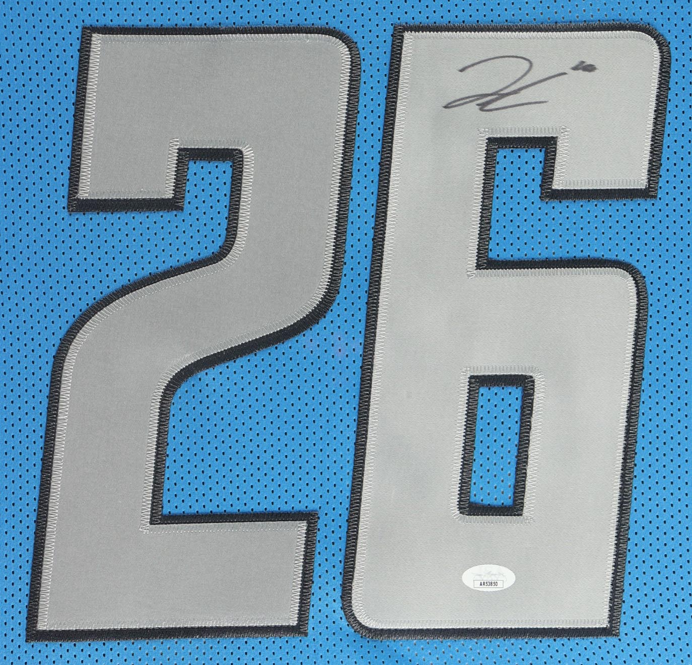 Jahmyr Gibbs Signed Custom Framed Jersey Display (JSA) at PristineAuction.com Jahmyr Gibbs Signed Custom Framed Jersey Display (JSA) at PristineAuction.com