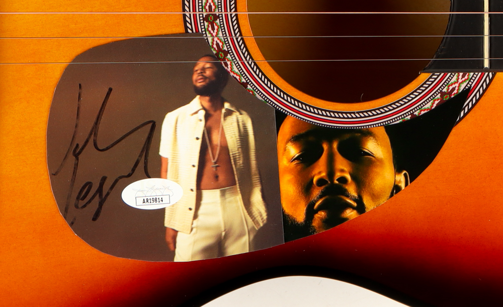 John Legend Signed 38" Acoustic Guitar (JSA) at PristineAuction.com John Legend Signed 38" Acoustic Guitar (JSA) at PristineAuction.com