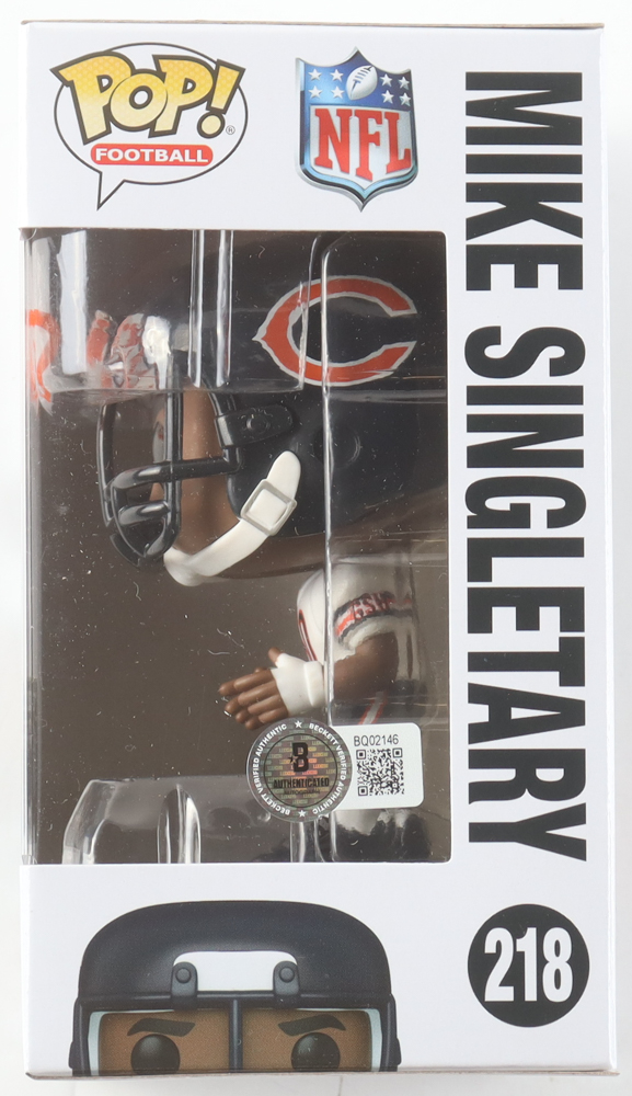 Mike Singletary Signed Bears #218 Funko Pop! Vinyl Figure (Beckett) at PristineAuction.com Mike Singletary Signed Bears #218 Funko Pop! Vinyl Figure (Beckett) at PristineAuction.com
