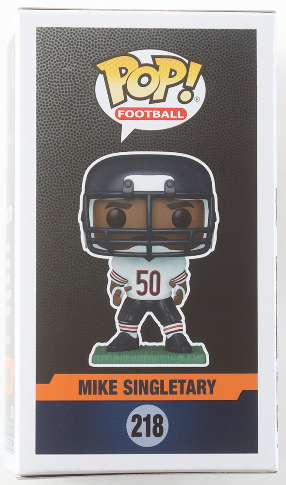 Mike Singletary Signed Bears #218 Funko Pop! Vinyl Figure (Beckett) at PristineAuction.com Mike Singletary Signed Bears #218 Funko Pop! Vinyl Figure (Beckett) at PristineAuction.com