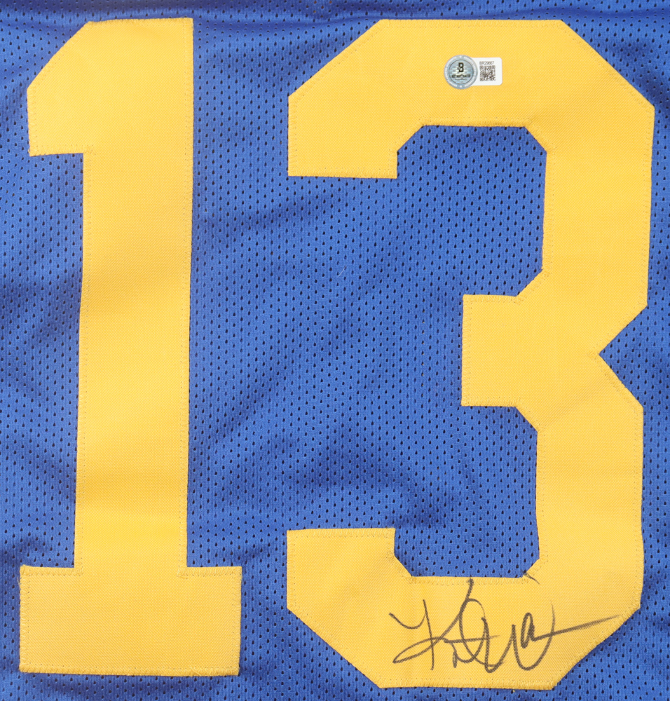 Kurt Warner Signed Jersey (Beckett) at PristineAuction.com Kurt Warner Signed Jersey (Beckett) at PristineAuction.com