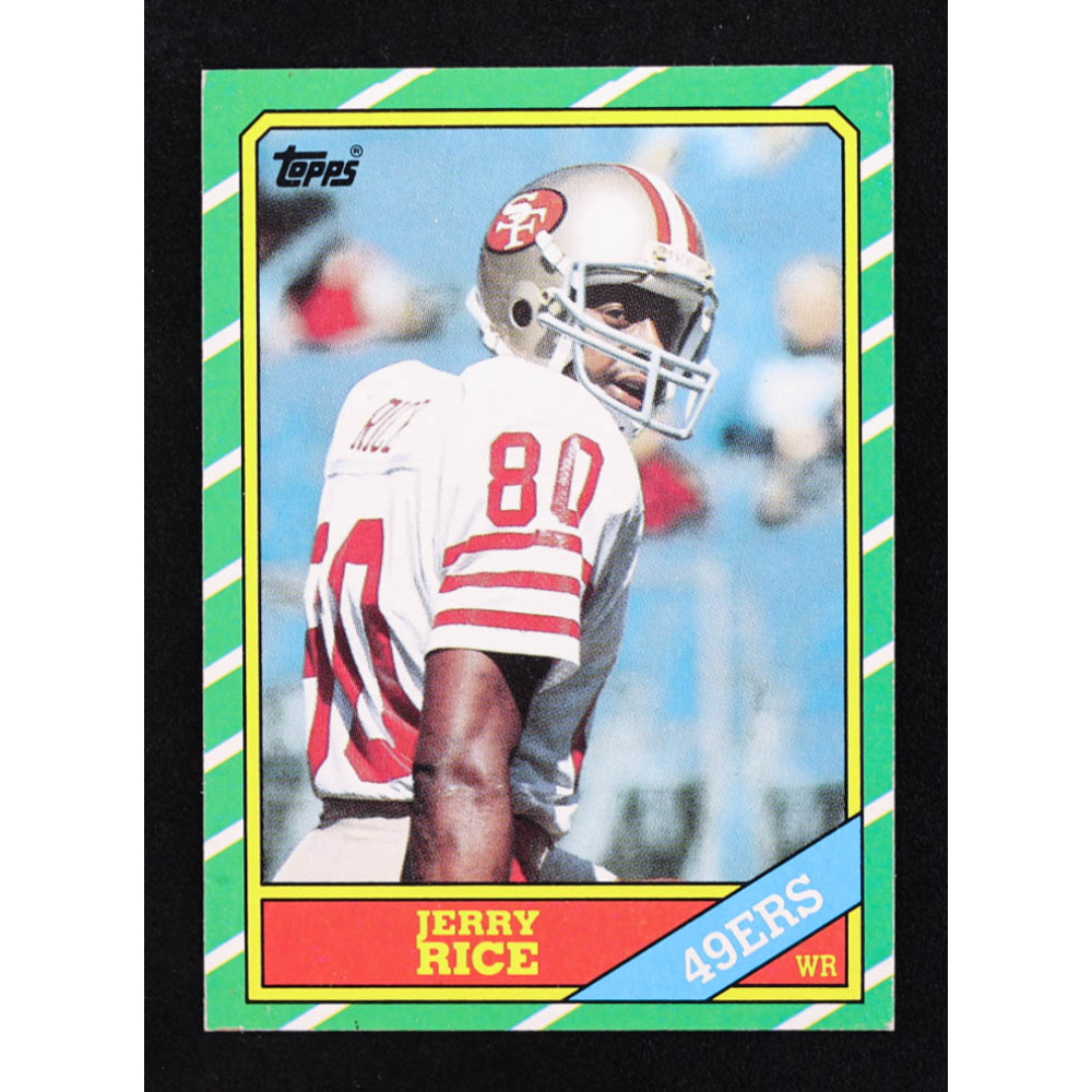 Jerry Rice 1986 Topps #161 RC at PristineAuction.com