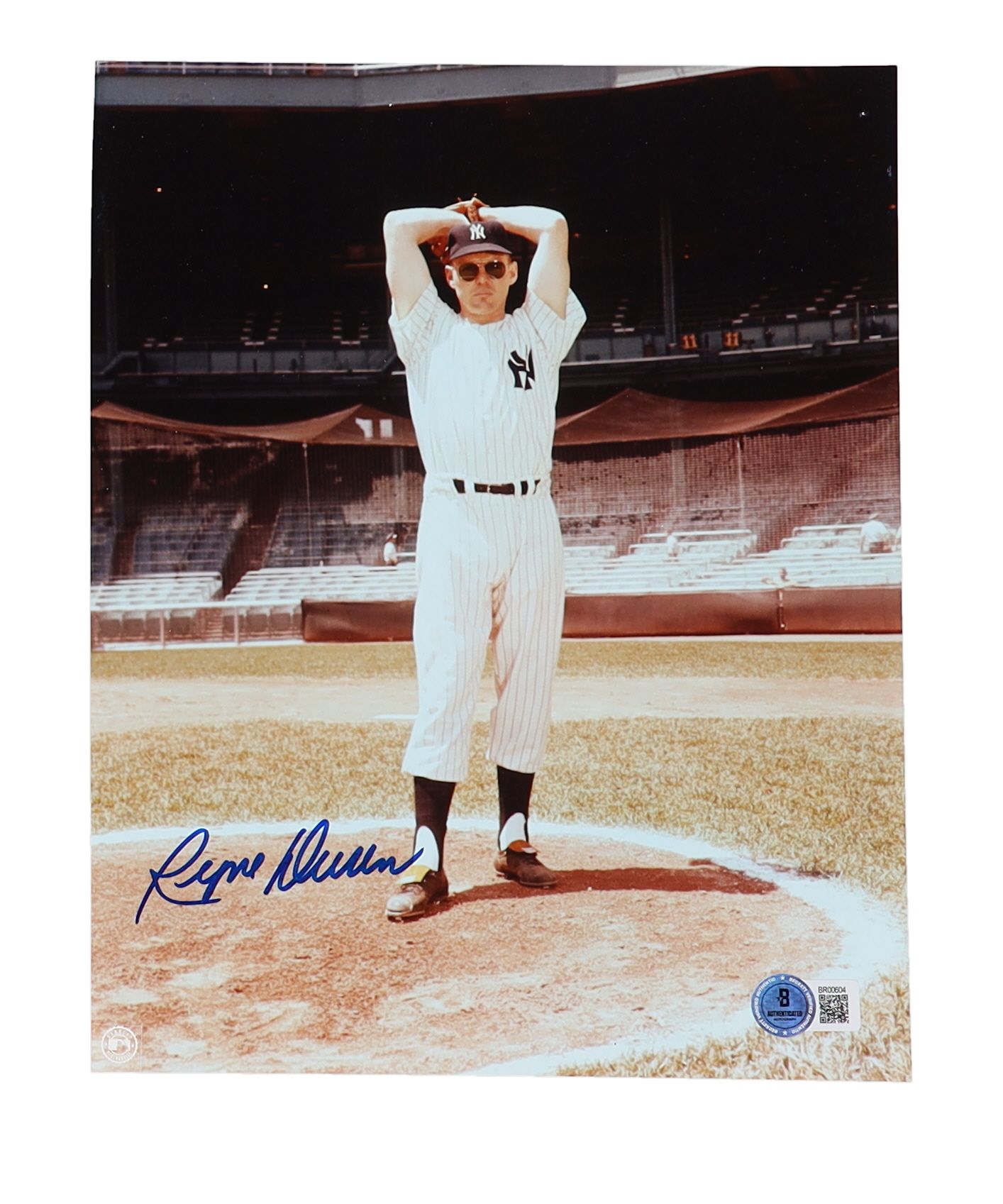 Ryne Duren Signed Yankees 8x10 Photo (Beckett) at PristineAuction.com Ryne Duren Signed Yankees 8x10 Photo (Beckett) at PristineAuction.com