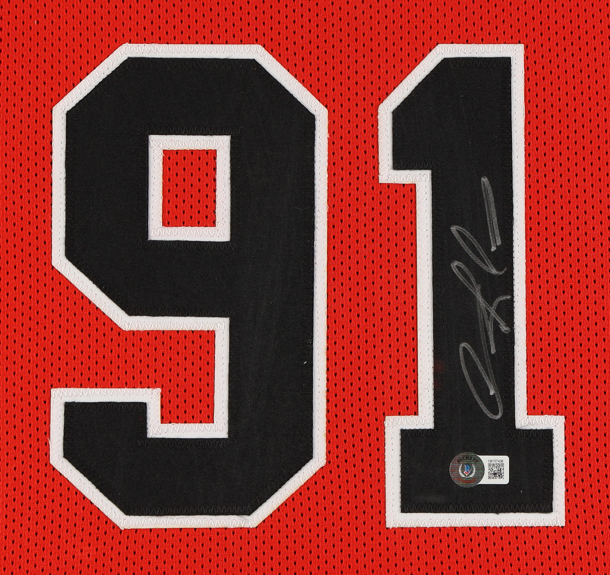 Dennis Rodman Signed Custom Framed Jersey Display (Beckett) at PristineAuction.com Dennis Rodman Signed Custom Framed Jersey Display (Beckett) at PristineAuction.com