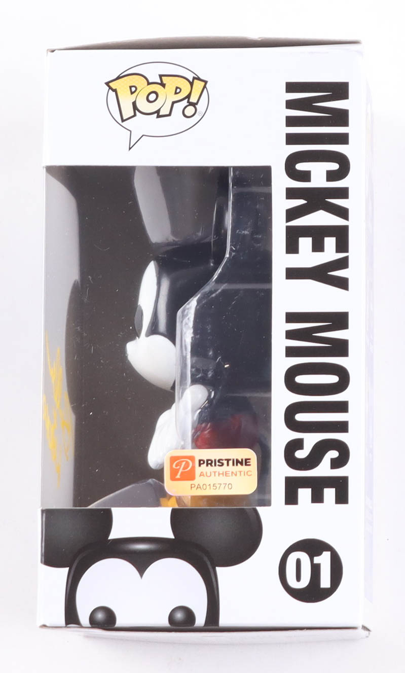 Bret Iwan Signed "Disney" #01 Mickey Mouse Funko Pop! Vinyl Figure Inscribed "Mickey" (PA) at PristineAuction.com Bret Iwan Signed "Disney" #01 Mickey Mouse Funko Pop! Vinyl Figure Inscribed "Mickey" (PA) at PristineAuction.com