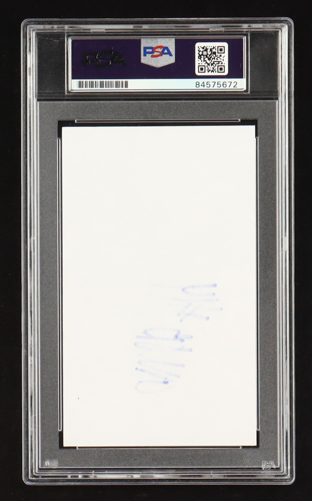 Marjon Beauchamp Signed Index Card (PSA) at PristineAuction.com Marjon Beauchamp Signed Index Card (PSA) at PristineAuction.com