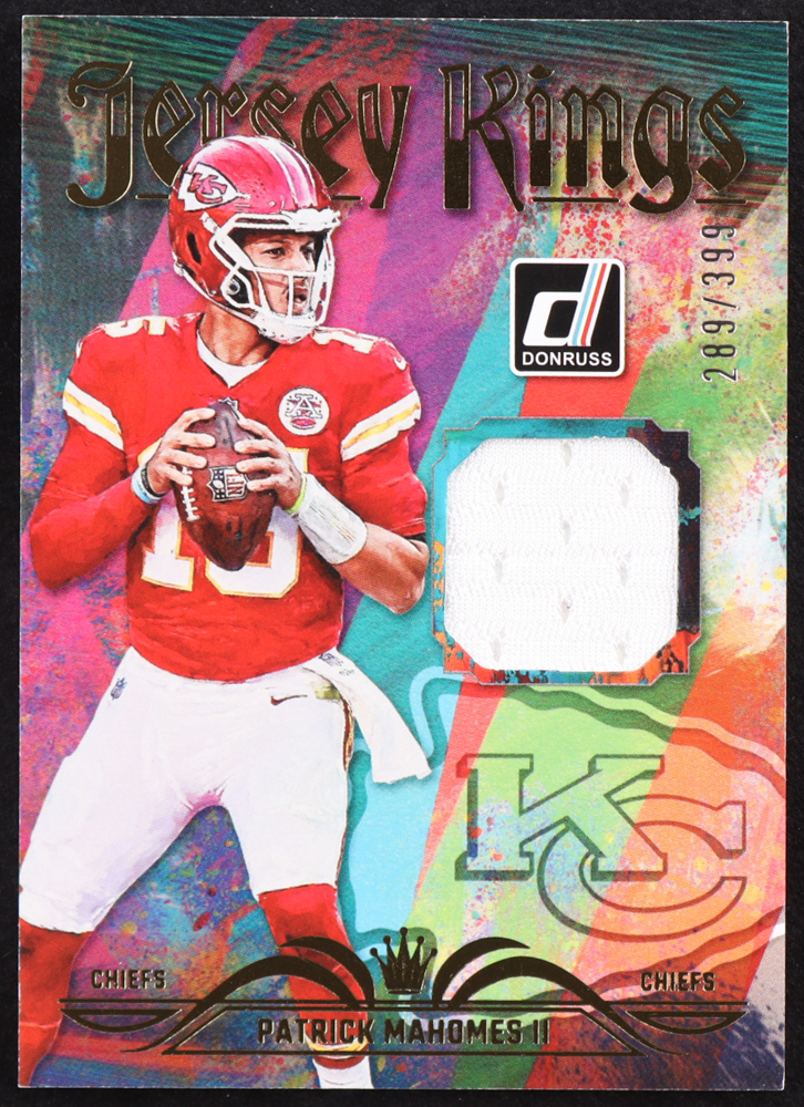 Patrick Mahomes II 2023 Donruss Jersey Kings #1 #289/399 at PristineAuction.com Patrick Mahomes II 2023 Donruss Jersey Kings #1 #289/399 at PristineAuction.com