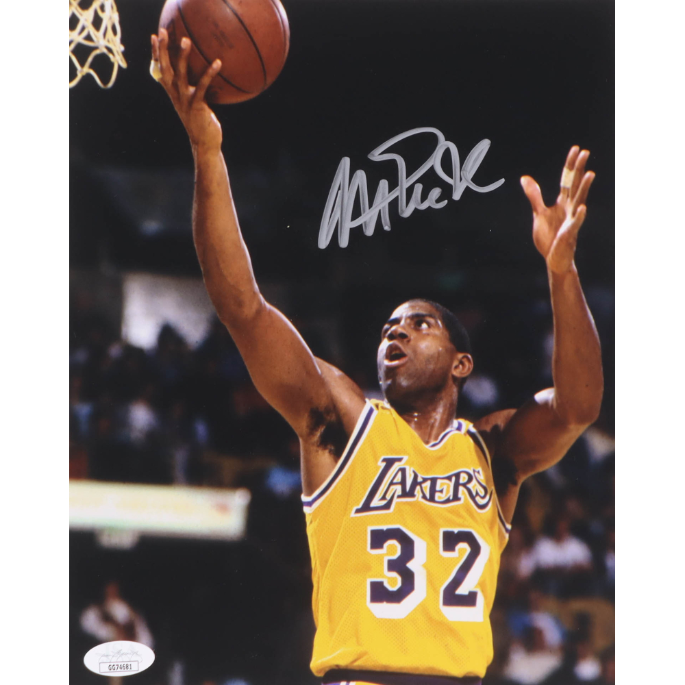 Magic Johnson Signed 8x10 Photo (JSA) | Pristine Auction