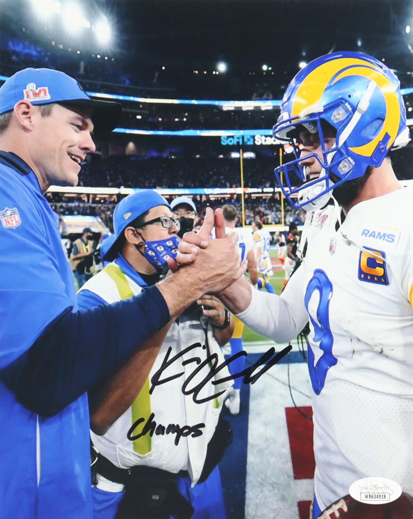 Kevin O'Connell Signed Rams 8x10 Photo (JSA) at PristineAuction.com Kevin O'Connell Signed Rams 8x10 Photo (JSA) at PristineAuction.com